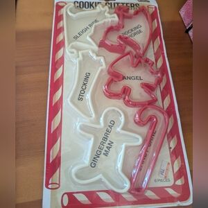 Vintage Wecolite Christmas Cookie Shape Cutters